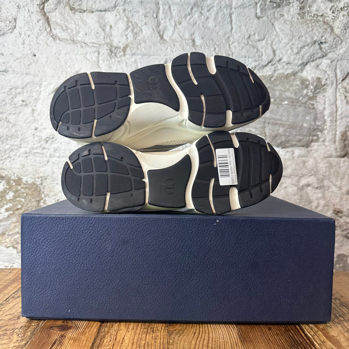 Dior B22 White Grey 3M Sneaker Sz 10 (43)
