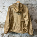 Louis Vuitton Beige Reflective Reversible Monogram Jacket Sz S