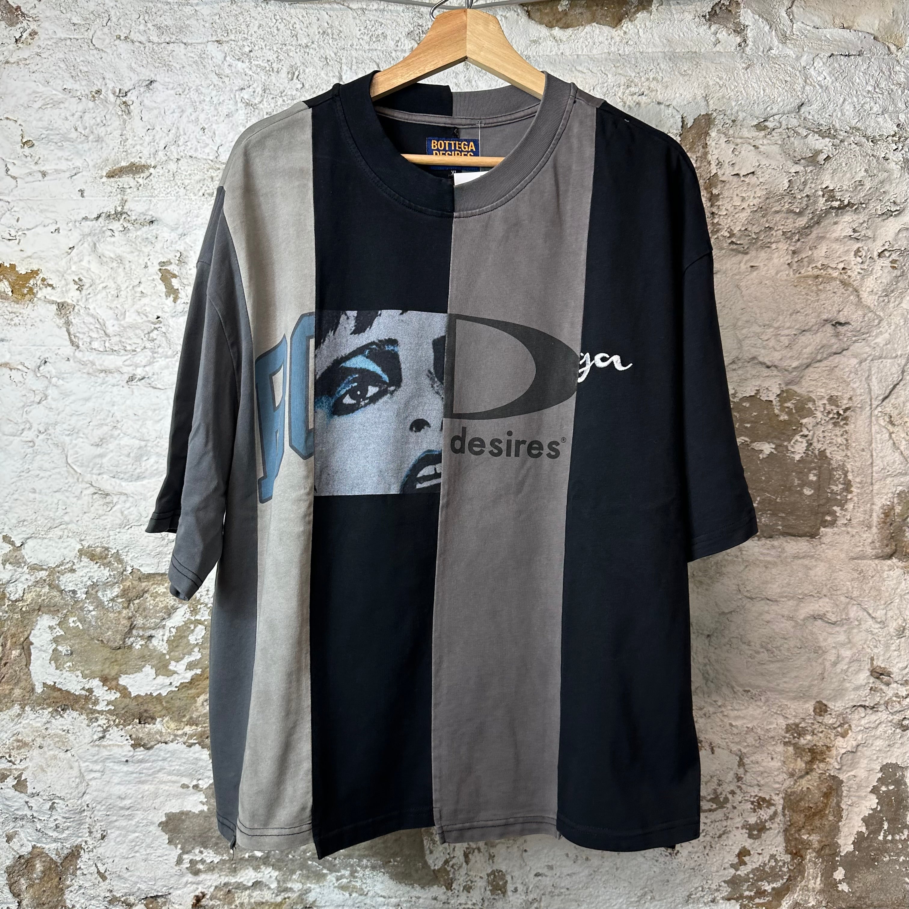 Bottega Desires Ransom T-shirt Black Sz XL
