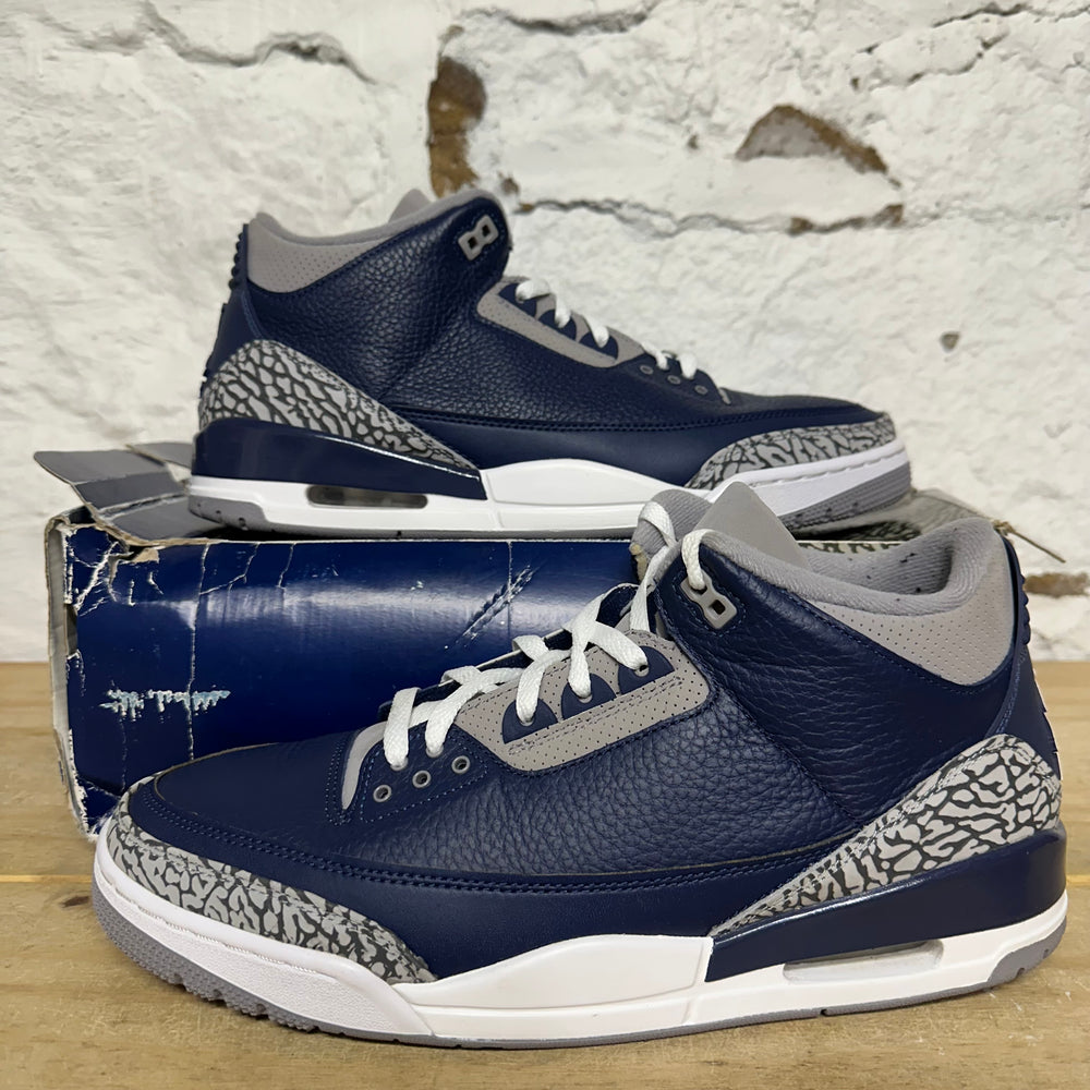 Air Jordan 3 Georgetown Sz 13