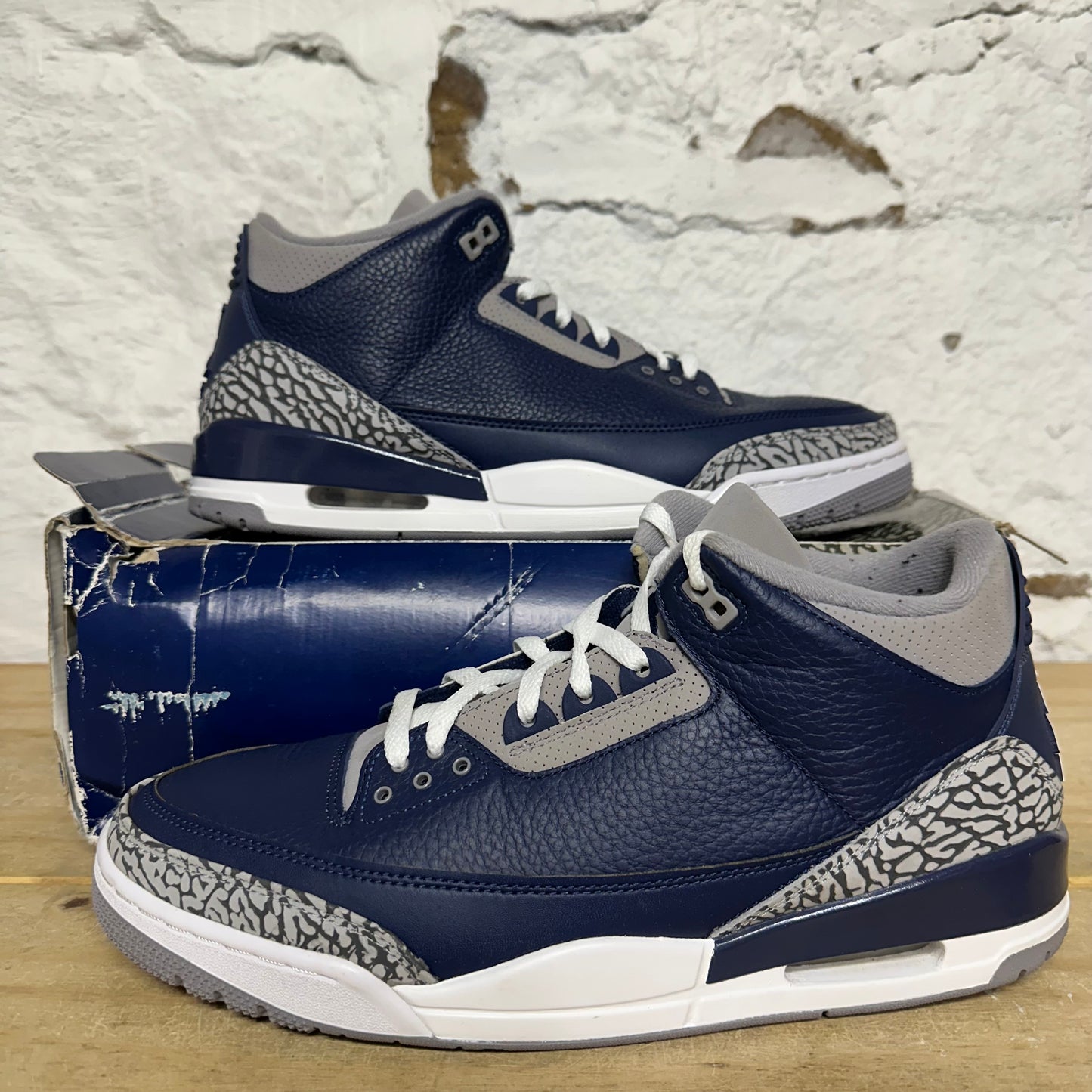 Air Jordan 3 Georgetown Sz 13