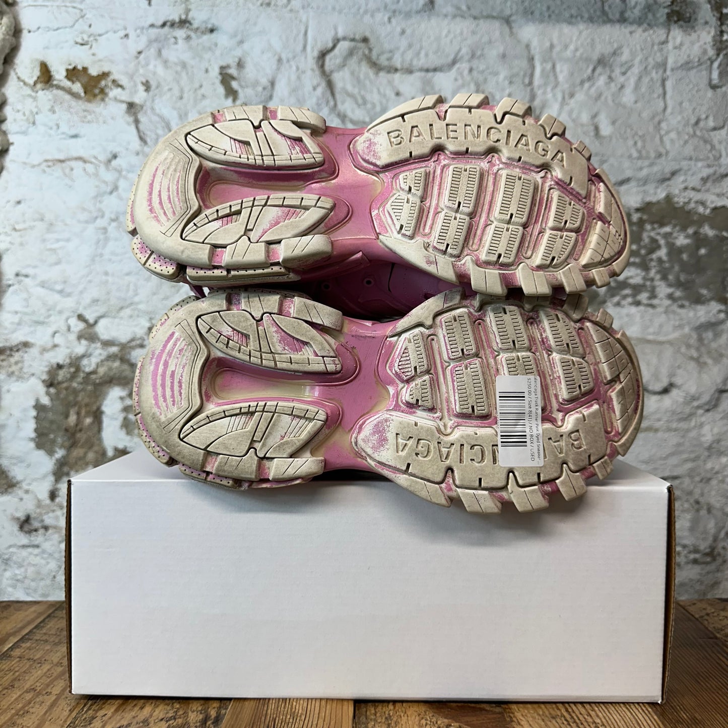 Balenciaga Track Runner Pink Dyed Sneaker Sz 8 (41)