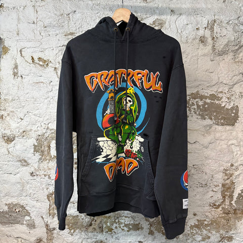 Gallery Dept Grateful Dead Hoodie Black Sz L