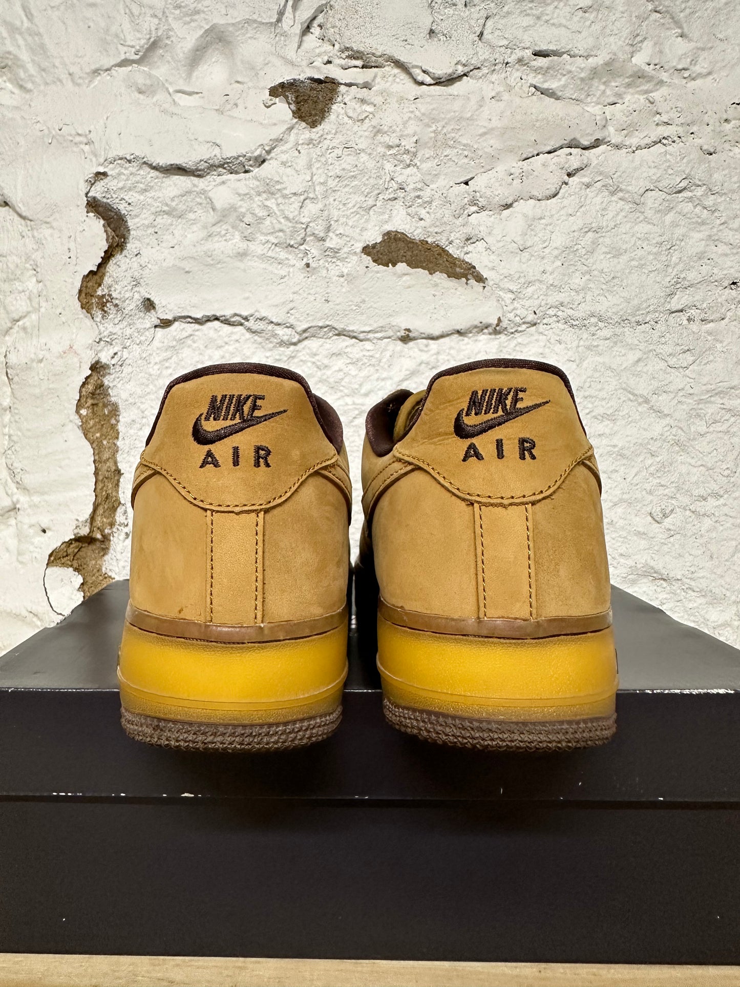 Nike Air Force 1 Wheat Dark Mocha Sz 8.5