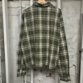 Vale Green Rhinestone Flannel Sz XXL