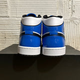 Air Jordan 1 Mid Signal Blue Sz 12 DS