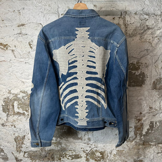 Kapital Bone Mexican Tuxedo Denim Jacket Sz S (46)
