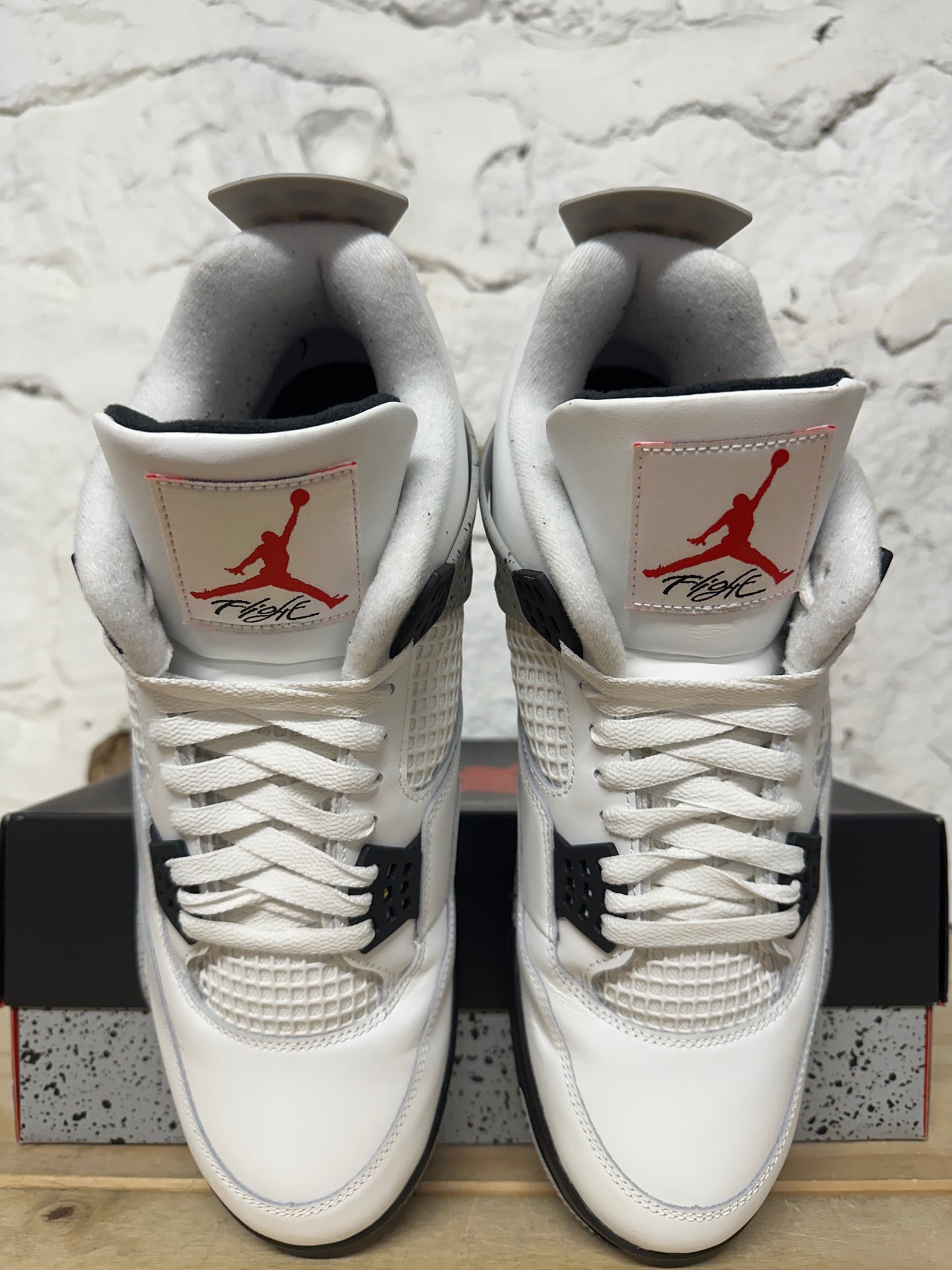 Air Jordan 4 White Cement Sz 13