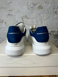 Alexander Mcqueen Blue Tab White Sneaker Sz 11 (44)