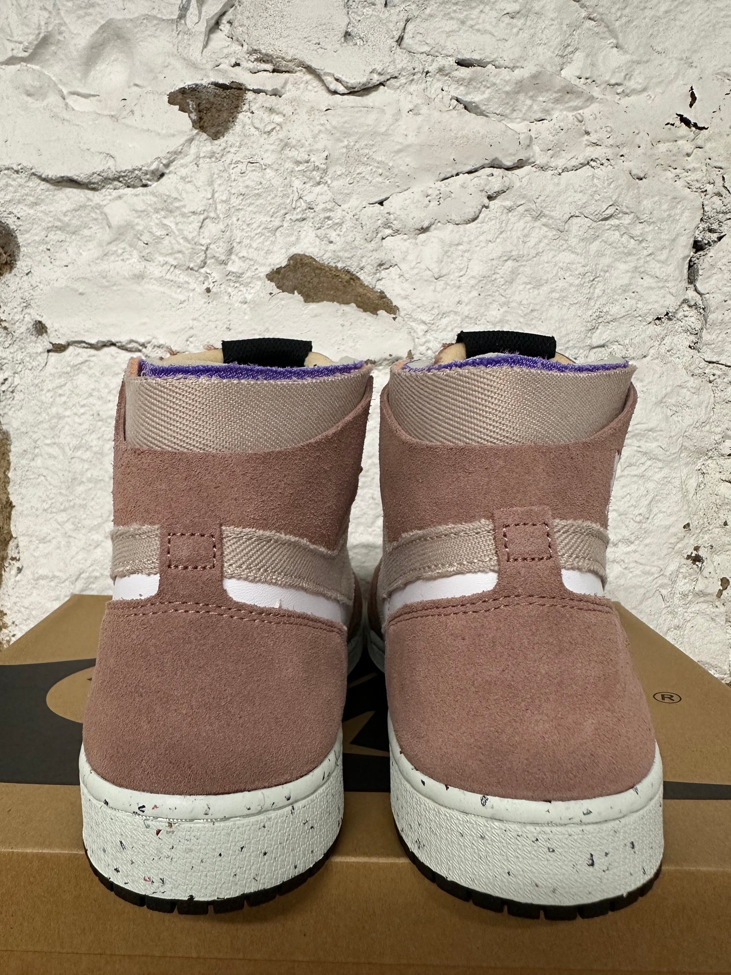 Air Jordan 1 Zoom CMFT Fossil Stone Sz 9 DS