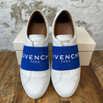 Givenchy Blue Strap White Low Sneaker Sz 10 (43)