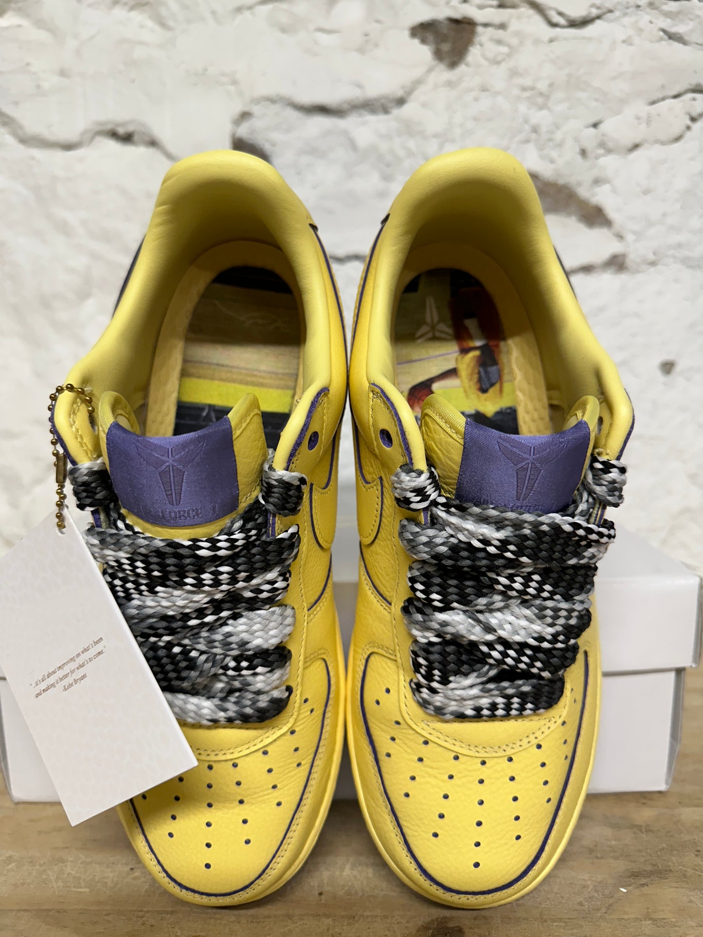 Nike Air Force 1 Low Kobe Mamba Mentality Sz 8