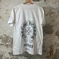 Chrome Hearts Miami Horseshoe White T-Shirt Sz M