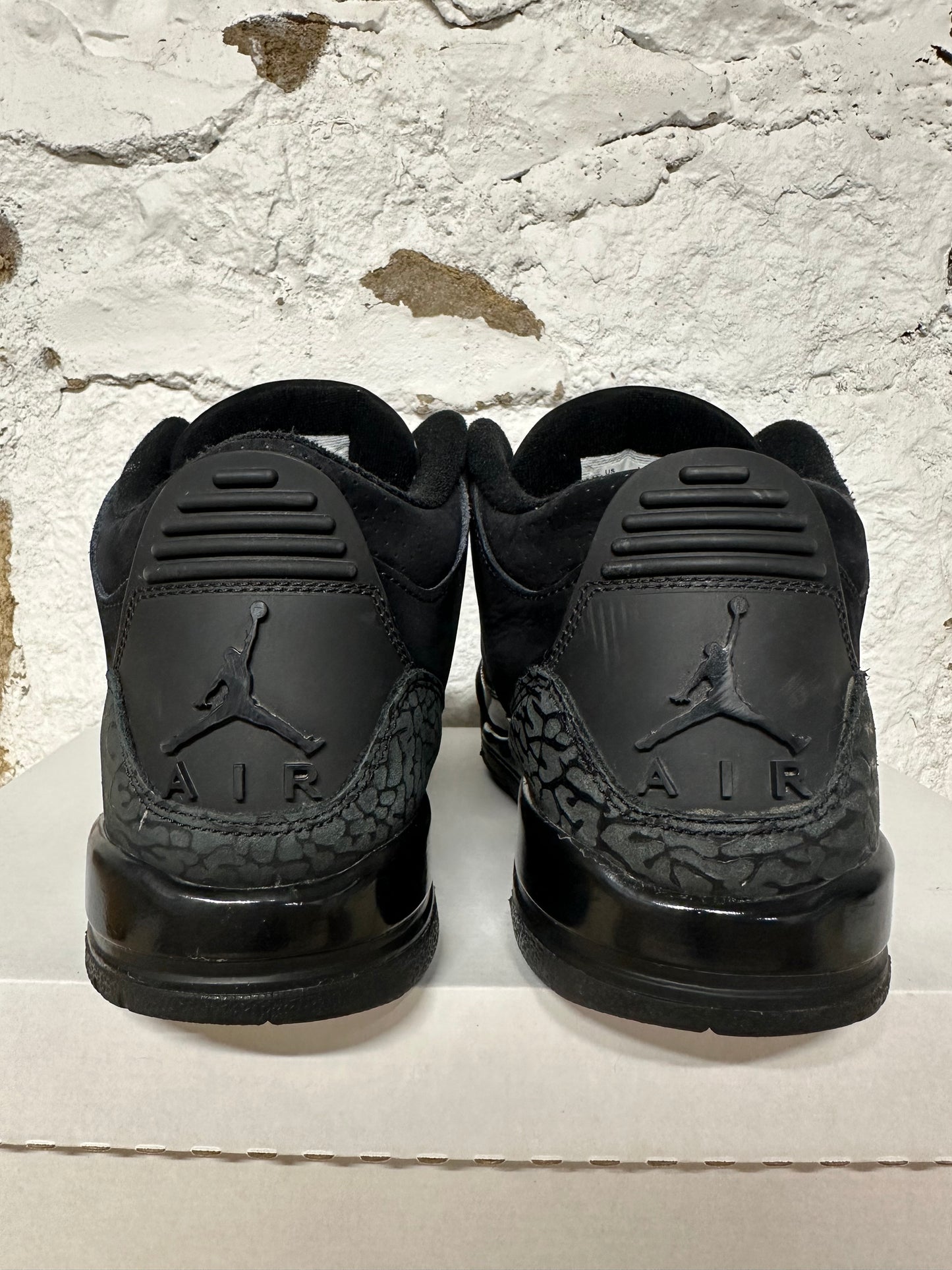 Air Jordan 3 Black Cat Sz 6.5Y