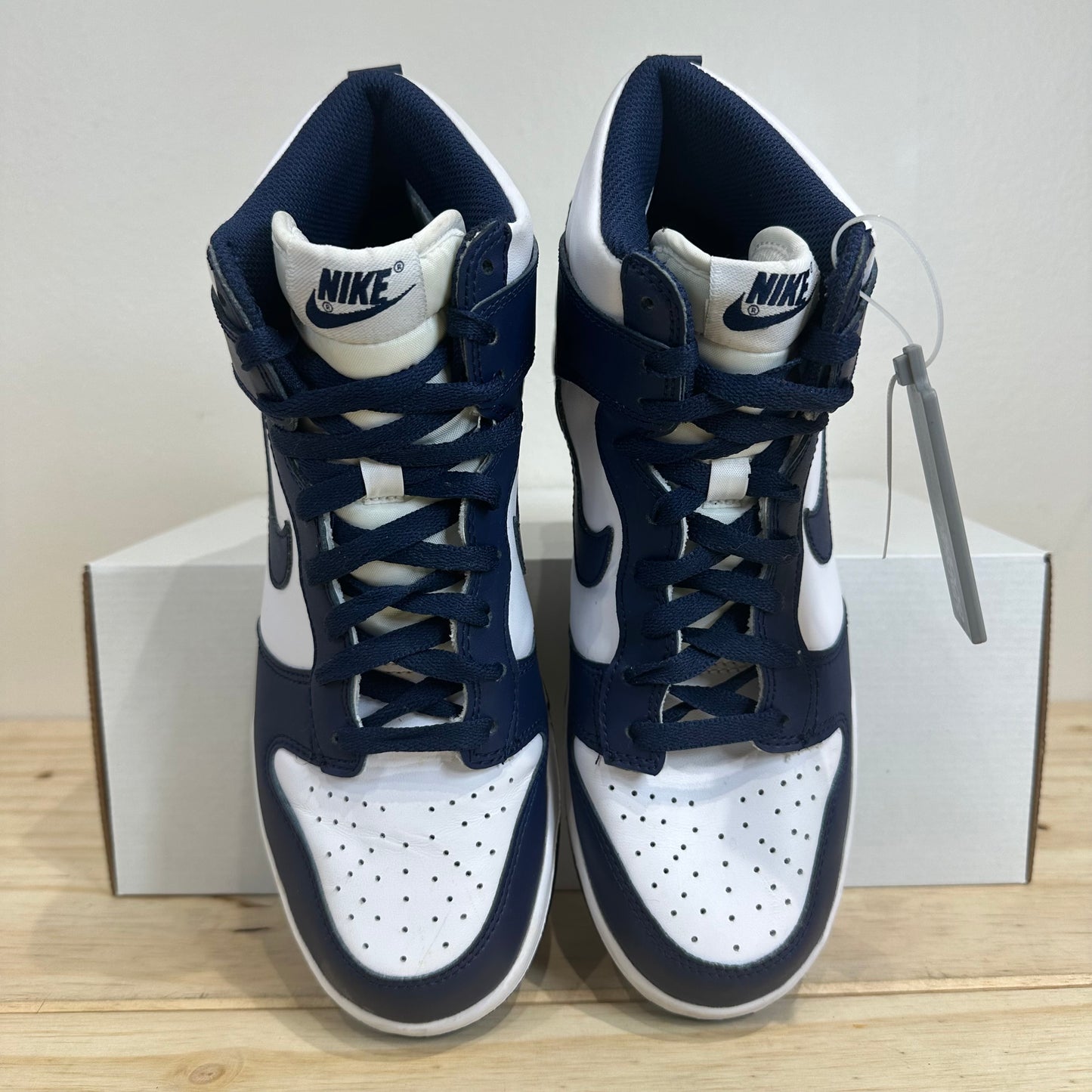 Nike Dunk High Midnight Navy Sz 7Y