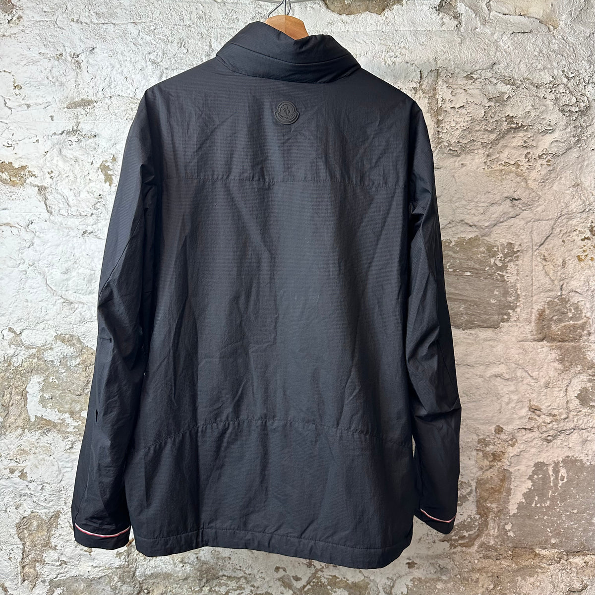 Moncler Itier Giubbotto Black Shell Jacket Sz L (5)