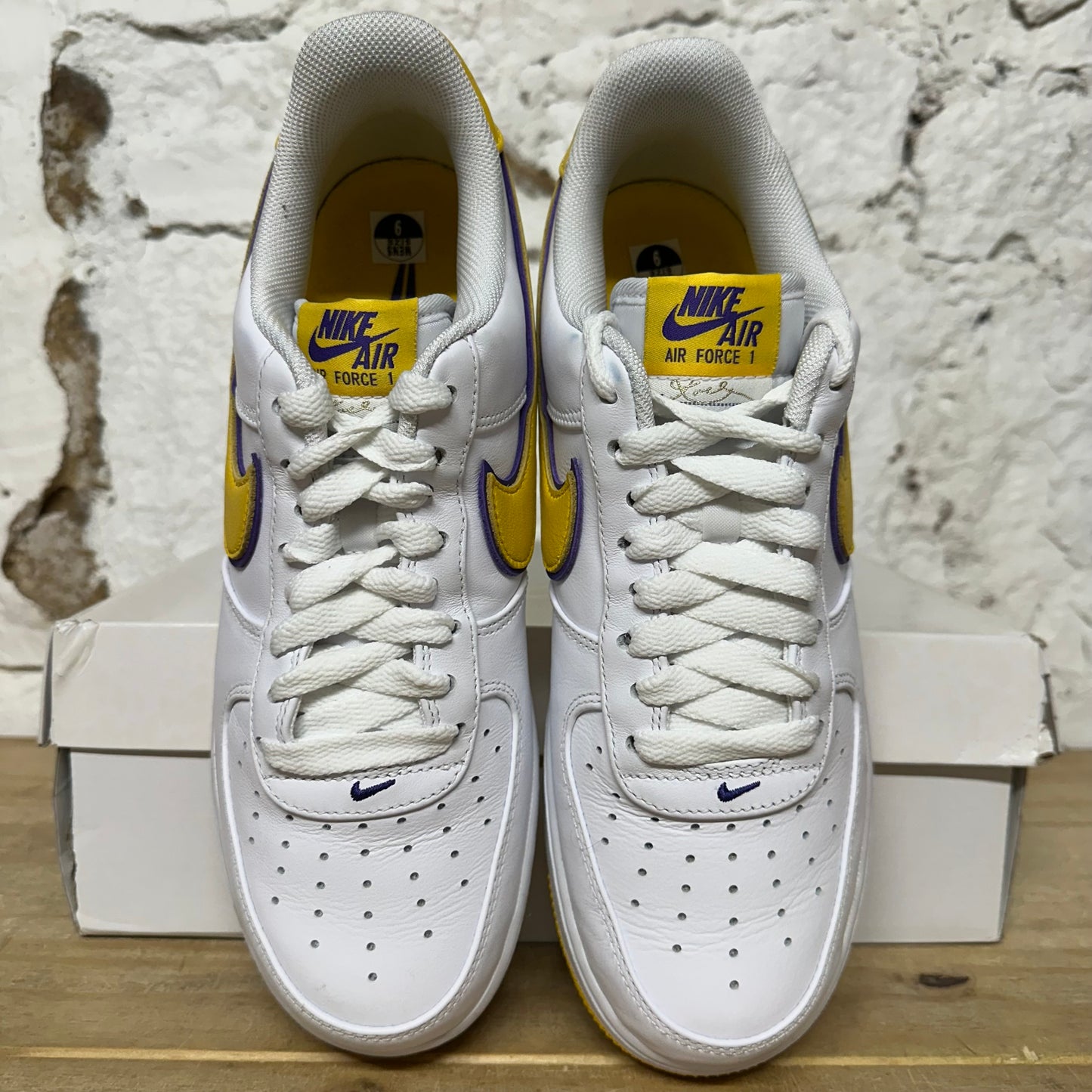 Nike Air Force 1 Low Kobe Bryant Lakers Home Sz 9