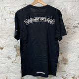 Chrome Hearts CH Scroll T-shirt Black Sz M