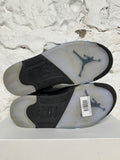 Air Jordan 5 Black Metallic Reimagined Sz 9.5