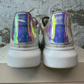 Alexander Mcqueen Iridescent Tab White Sneaker Sz 10 (43)