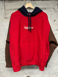 Supreme FW24 Box Logo Hoodie Multi Color Sz L DS