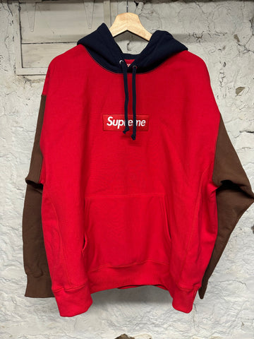Supreme FW24 Box Logo Hoodie Multi Color Sz L DS