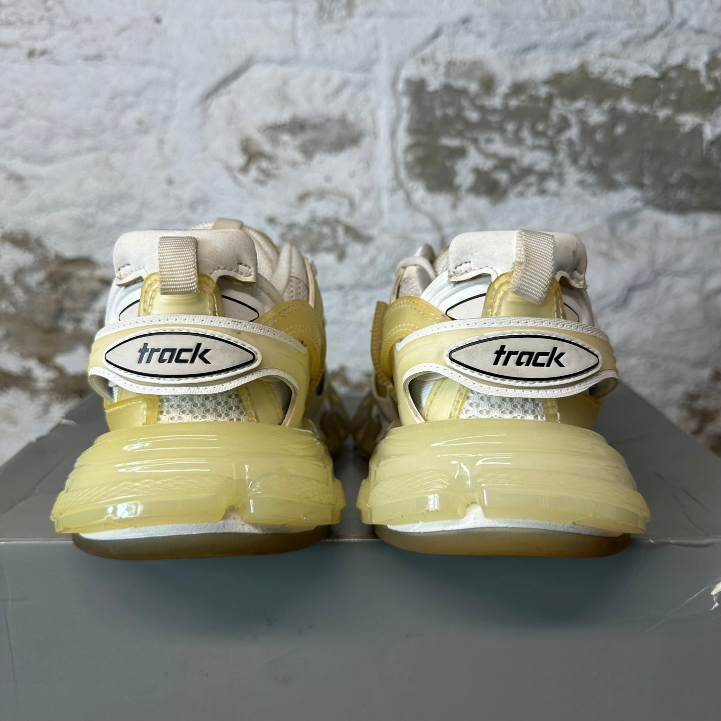 Balenciaga Track Runner Clear White Sneaker Sz 5 (37)