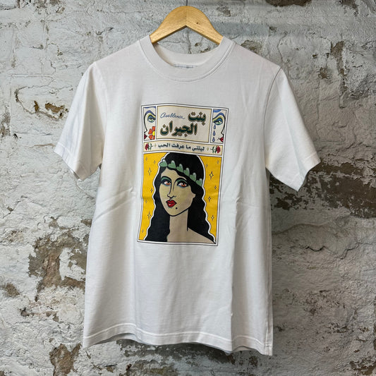 Casablanca La Femme T-shirt White Sz XS