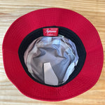 Supreme Red Bucket Hat