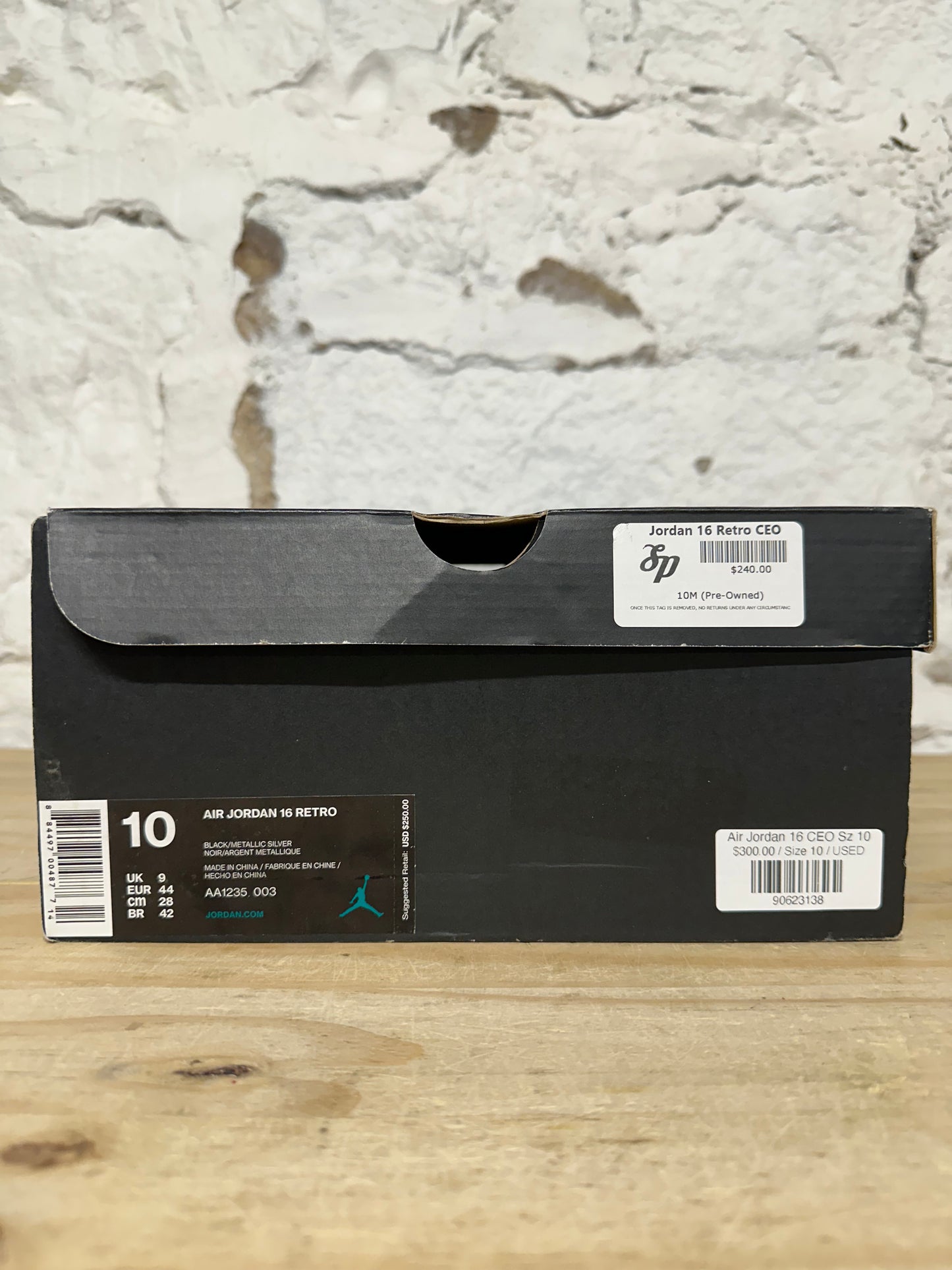 Air Jordan 16 CEO Sz 10