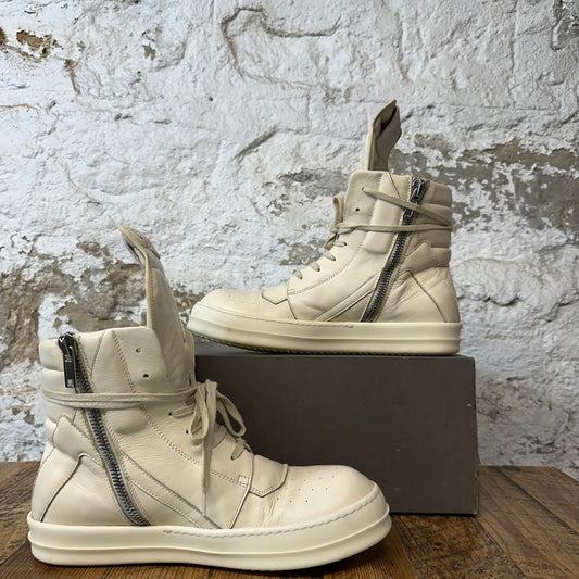 Rick Owens Geobasket Milk Sneaker Sz 10 (43)