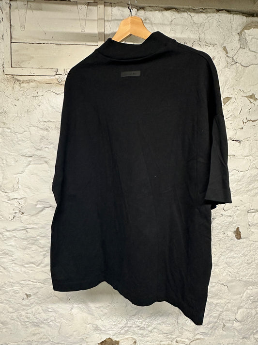FOG Essentials Arc Logo Black T-Shirt Sz XS