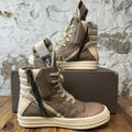 Rick Owens Geobasket Flesh Milk Sneaker Sz 7 (40)