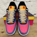 Nike Air Force 1 Low Undefeated Multi Patent Total Orange Sz 9