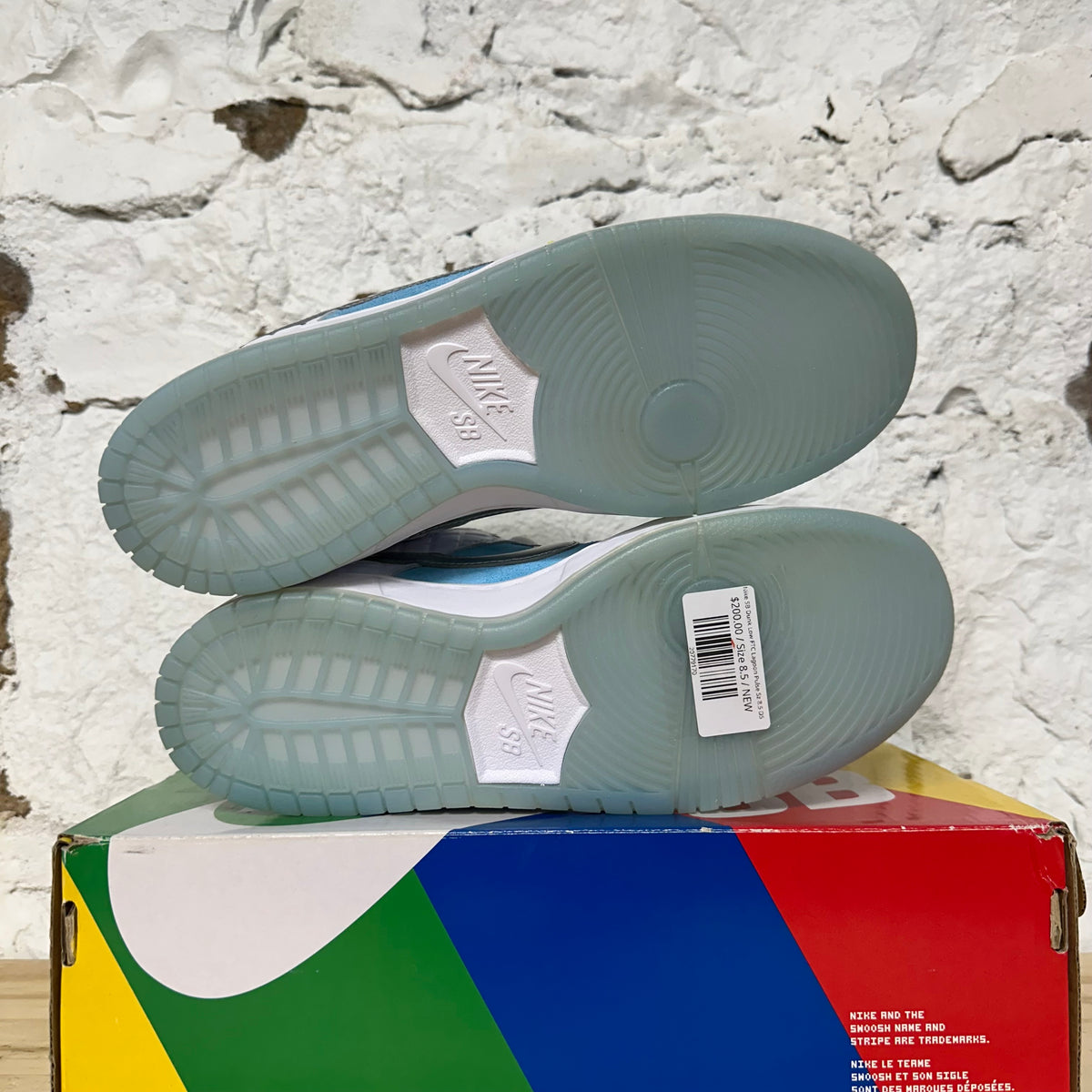 Nike SB Dunk Low FTC Lagoon Pulse Sz 8.5 DS