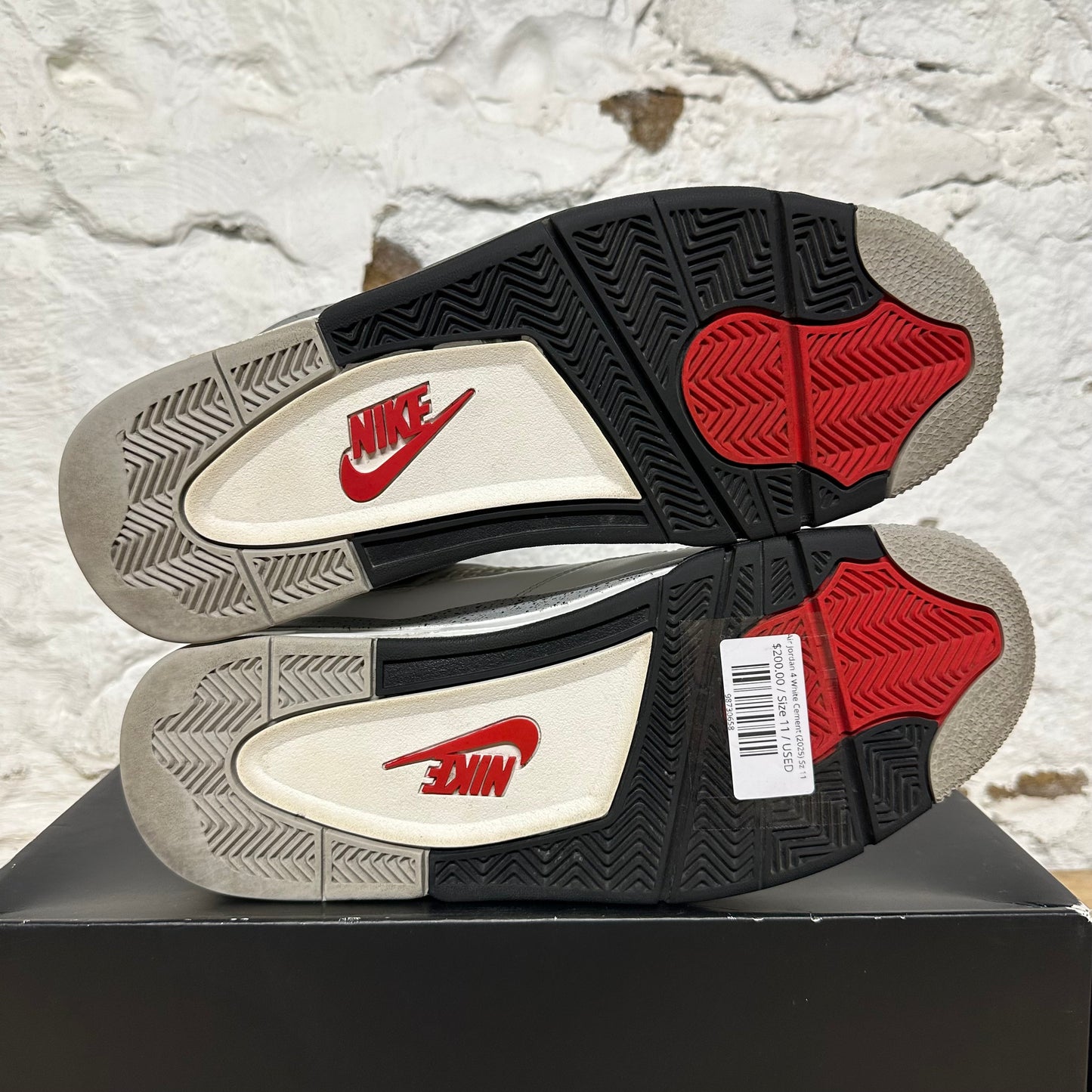 Air Jordan 4 White Cement (2025) Sz 11