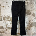 Amiri Plain Black Flare Denim Jeans Sz 28