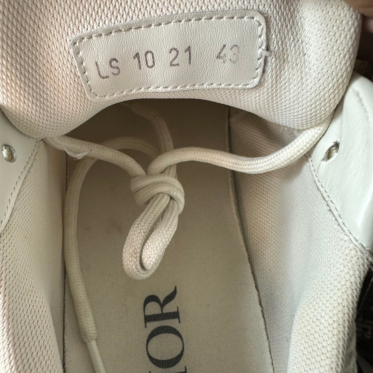Dior B22 Grey 3M White Sneaker Sz 10 (43)