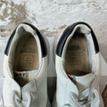 Maison Mihara White Tumbled Leather Sneaker Sz 10 (43)