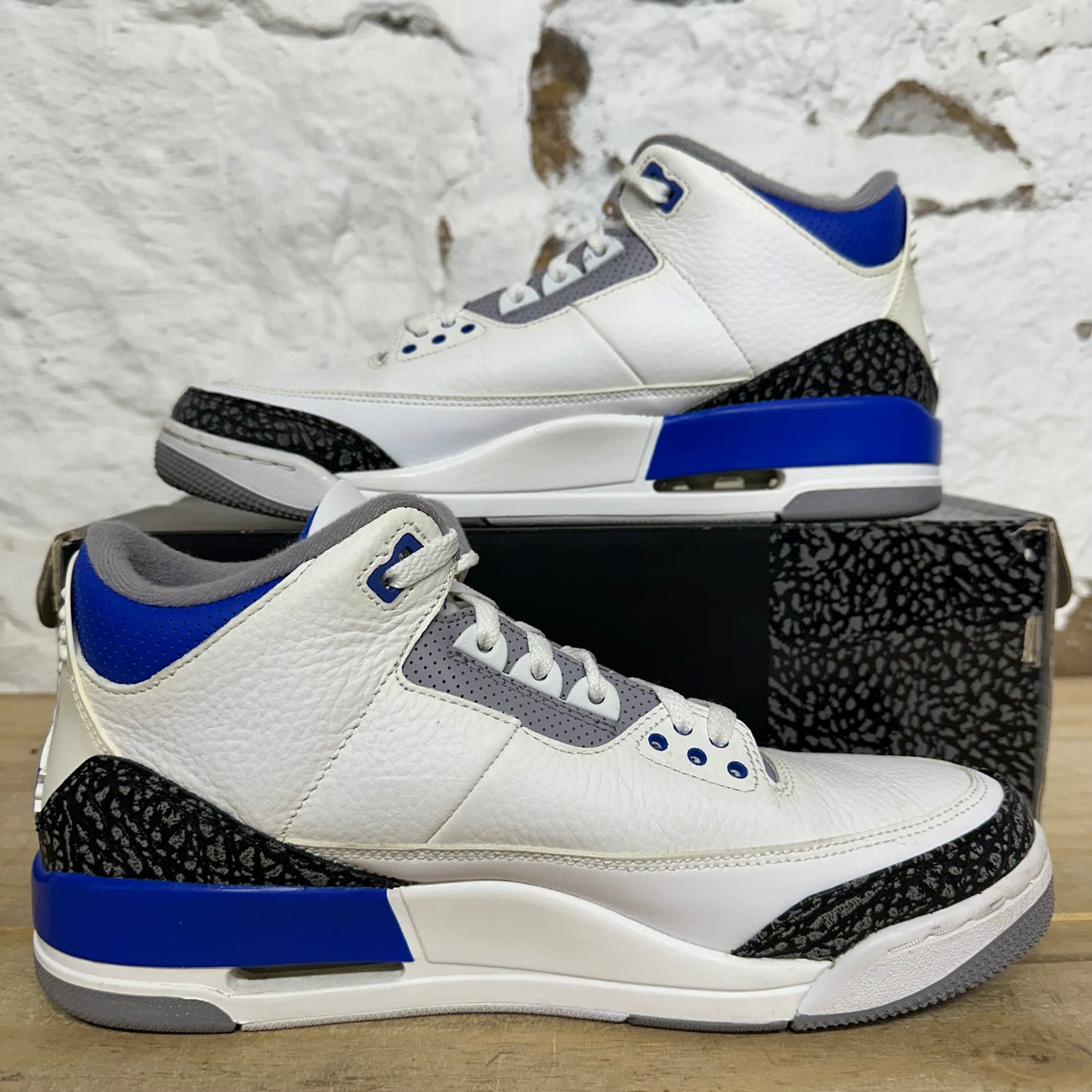 Air Jordan 3 Racer Blue Sz 10.5