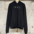 Off-White Melting Cross Black Hoodie Sz XL