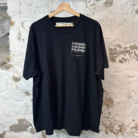 Off White Scaffolding T-shirt Black Sz M