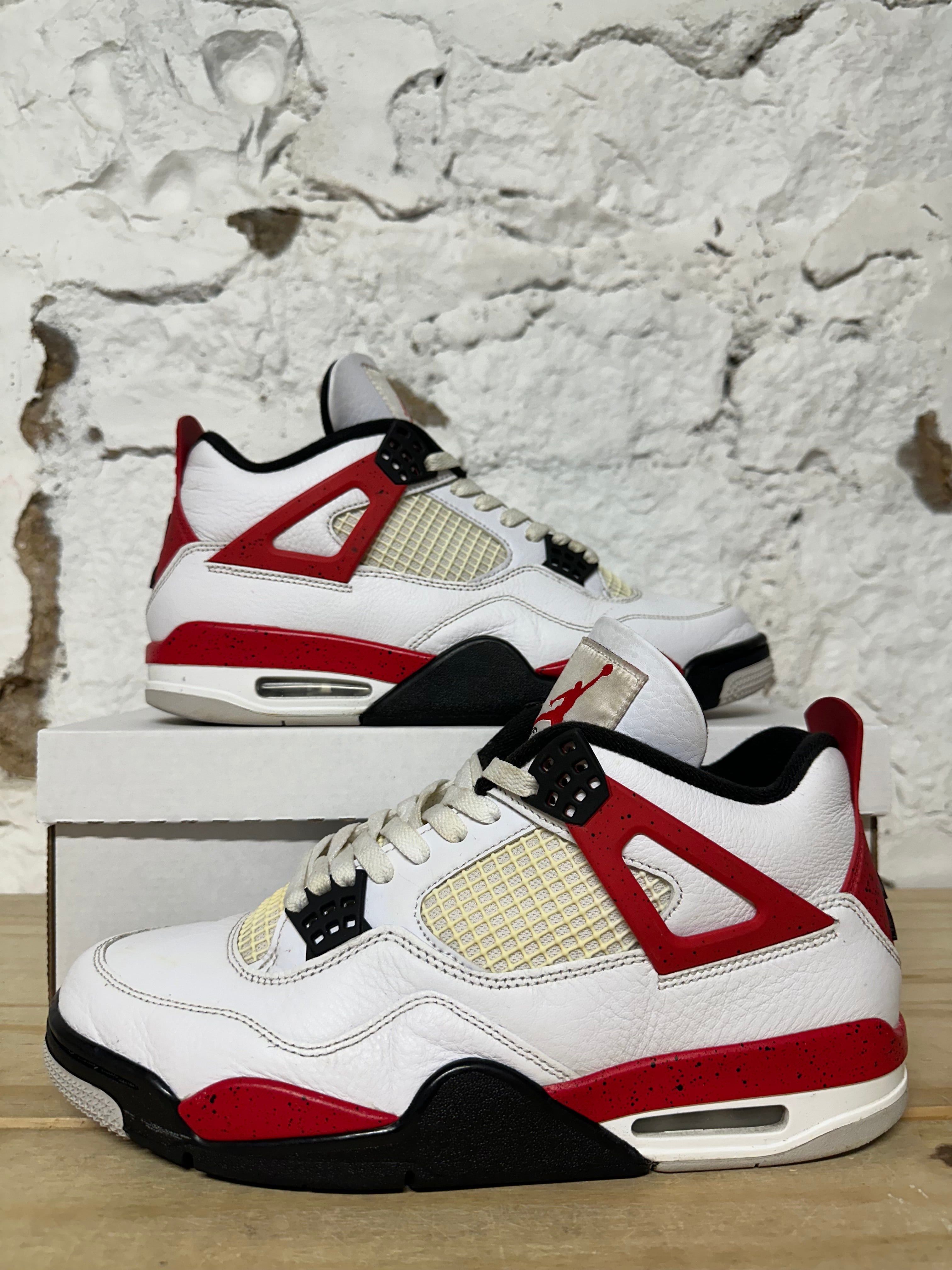 Air Jordan 4 Red Cement Sz 10