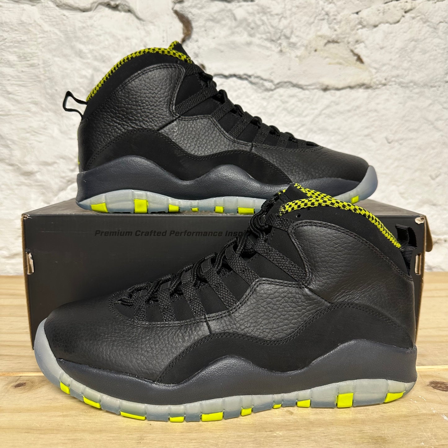 Air Jordan 10 Venom Green Sz 10 DS