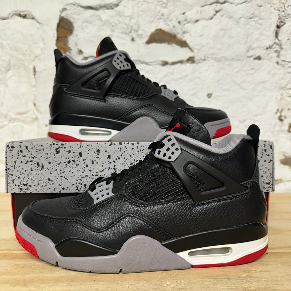 Air Jordan 4 Bred Reimagined Sz 8.5