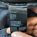 Amiri MX1 Cracked Blue Black Denim Jeans Sz 31