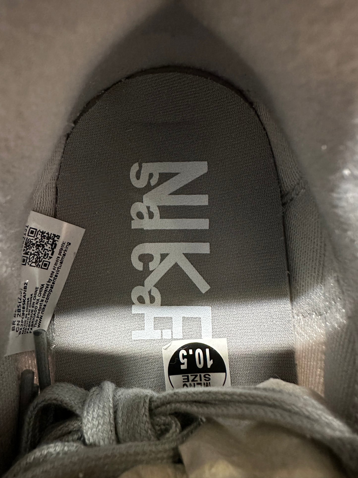 Nike LD Waffle Sacai Fragment Smoke Grey Sz 10.5 DS