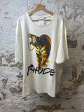 Rhude Tiger T-shirt Cream Sz XL