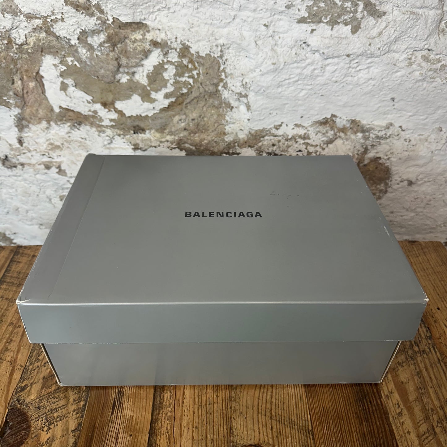 Balenciaga Black White Leather Zen Sneaker Sz 11 (44)