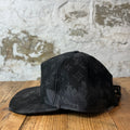 Louis Vuitton Black Grey Floral Monogram Hat Sz M